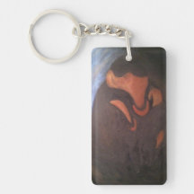 The Kiss Rectangular Acrylic Keychains