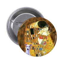 The Kiss - Whippet #8 Pinback Buttons
