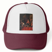 The Kitchen By Lancret Nicolas (Best Quality) Trucker Hats