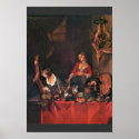 The Kitchen By Lancret Nicolas (Best Quality) posters