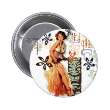 The Kitsch Bitsch : Aloha Oops! Pinback Buttons