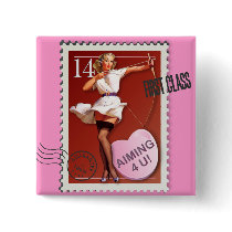The Kitsch Bitsch : "Aming 4 U" Candy Heart Pin-Up