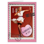The Kitsch Bitsch : "Aming 4 U" Candy Heart Pin-Up cards