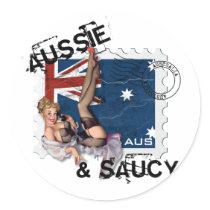 The Kitsch Bitsch : Aussie & Saucy Pin-Up Stickers