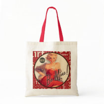 The Kitsch Bitsch : "Be Mine" Valentine Pin-Up Canvas Bag