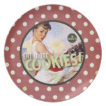 The Kitsch Bitsch : Be Naughty! Eat More Cookies! Plate