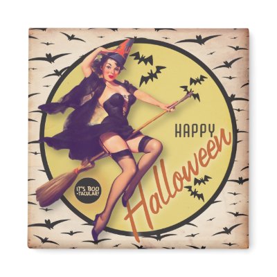 The Kitsch Bitsch : Boo-Tacular Retro Halloween Magnets