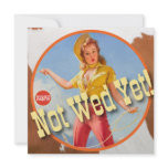 The Kitsch Bitsch : Cowgirl Not Wed Yet! invitations
