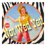The Kitsch Bitsch : Cowgirl Not Wed Yet! Personalized Invite