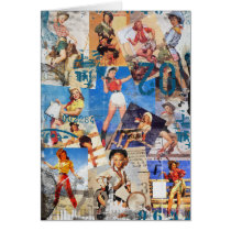 The Kitsch Bitsch : Destroyed Cowgirl Pin-Up No. 1