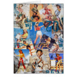 The Kitsch Bitsch : Destroyed Cowgirl Pin-Up No. 1 cards