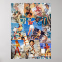The Kitsch Bitsch : Destroyed Cowgirl Pin-Up No.1 posters