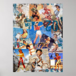 The Kitsch Bitsch : Destroyed Cowgirl Pin-Up No.1 posters