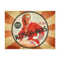 The Kitsch Bitsch : Enjoy Kitsch-mas Post Card
