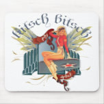 The Kitsch Bitsch : Fly Girl Tattoo Pin-Up mousepads