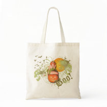 The Kitsch Bitsch : Grungy Jack O' Lantern Pin-Up Canvas Bag