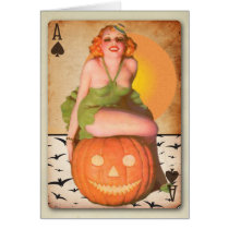 The Kitsch Bitsch : Halloween Pin-Up Card