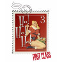 The Kitsch Bitsch : Ho! Ho! Ho! Pin-Up Stamp t-shirts
