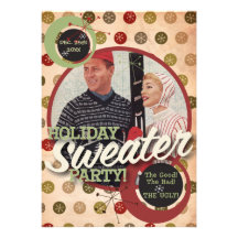 The Kitsch Bitsch : Holiday Sweater Party! Custom Invite