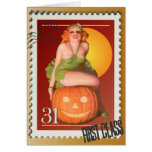 The Kitsch Bitsch : Jack O' Lantern Pin-Up cards