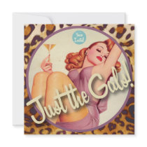 The Kitsch Bitsch : Just The Gals! Invites