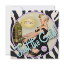 The Kitsch Bitsch : Just The Gals! Invitation