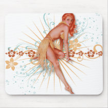 The Kitsch Bitsch : Luau Lovely! Mousepad