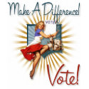 The Kitsch Bitsch : Make A Difference-Vote! t-shirts