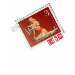 The Kitsch Bitsch : Merry KITSCHMAS Stamp Pin-Up t-shirts
