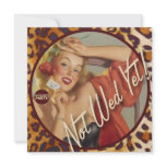 The Kitsch Bitsch : Not Wed Yet! invitations