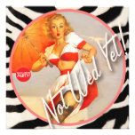The Kitsch Bitsch : Not Wed Yet! Personalized Announcement