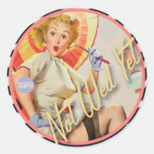 The Kitsch Bitsch : Not Wed Yet! Stickers