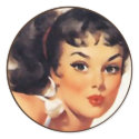 The Kitsch Bitsch : Pin-Up Portraits stickers