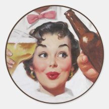 The Kitsch BItsch : Pin-Up Portraits Sticker