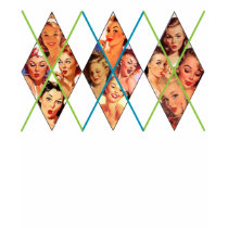 The Kitsch Bitsch : Pin-Ups in Argyle T-shirts