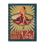 The Kitsch Bitsch : Pretty Girls Vote! postcards