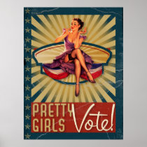 The Kitsch Bitsch : Pretty Girls Vote Poster