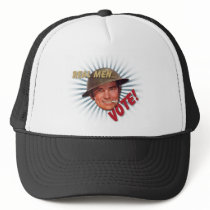 The Kitsch Bitsch : Real Men Vote! Mesh Hats