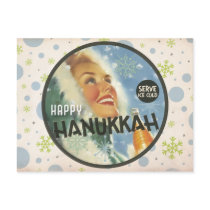 The Kitsch Bitsch : Retro Happy Hanukkah Graphic Postcards