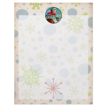 The Kitsch Bitsch : Retro Season's Greetings Personalized Flyer