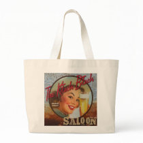 The Kitsch Bitsch : Saloon Pin-Up Tote Bags