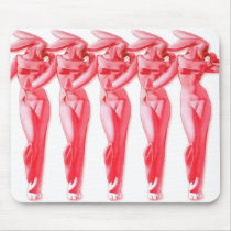 The Kitsch Bitsch : Sexy Bunny Suit Pin-Up Mouse Mats