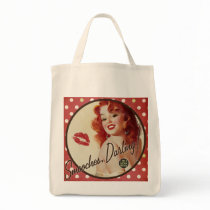 The Kitsch Bitsch: Smooches, Darling! Canvas Bags