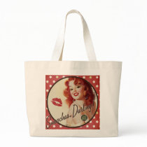 The Kitsch Bitsch: Smooches, Darling! Tote Bag