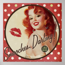 The Kitsch Bitsch: Smooches, Darling! Print