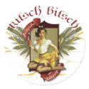 The Kitsch Bitsch : Soda Girl Retro Tattoo Pin-Up stickers