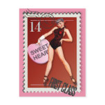 The Kitsch Bitsch : "Sweet Heart" Candy Heart postcards