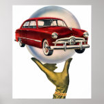 The Kitsch Bitsch : Vintage Car Graphic #1 posters