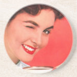 The Kitsch Bitsch : Vintage Coffee Graphic Drink Coasters
