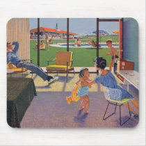 The Kitsch Bitsch : Vintage Destination Graphic Mousepads